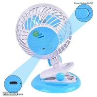 Mini Clip fan Rechargeable with 3 speed adjustable Table fan 360 degree rotation for Home, Office, Car, Kichen (Color May Change)Within 6-8 business days However, to find out an actual date of delivery, please enter your pin code.Mini Clip fan Rechargeable with 3 speed adjustable Table fan 360 degree rotation for Home, Office, Car, Kichen (Color May Change)