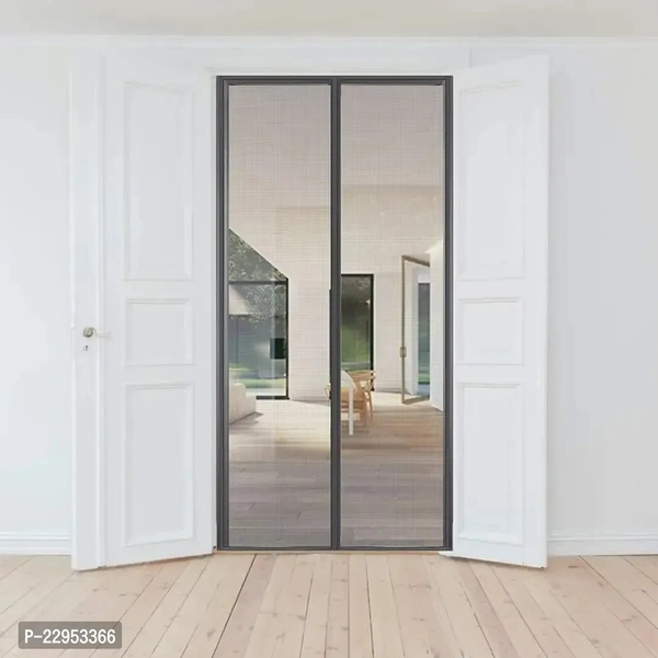 Mosquito Screen Door Net Curtain with Magnets | Magic Mesh Magnetic Screen Door net for Main Doors,