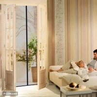 Mosquito Screen Door Net Curtain with Magnets | Magic Mesh Magnetic Screen Door net for Main Doors,