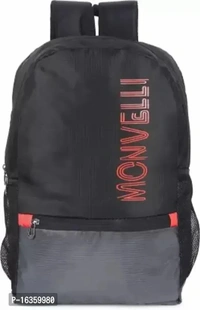 Stylish School Bag - Black