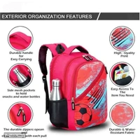 20L Seamless Printed Cartoon Best Stylish Waterproof Lightweight Casual/Picnic/Tuition/School Bag/Backpack for Children Boys And Girls