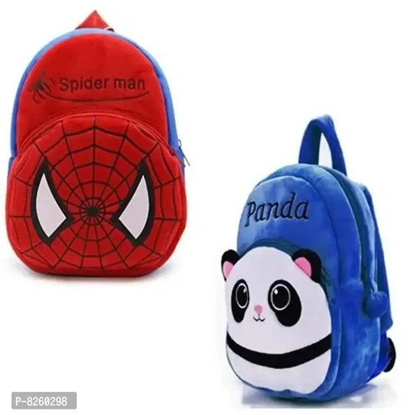 Kids School Bag Soft Plush Cartoon Baby Boys Girls Plush Bag , 10 L Backpack Plush Bag
