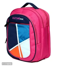 Culture Water Resistance School Bagpack For Kids In Multicoolor (Boys and Girl for 3 to 7 Years) (14 inch, pink)
