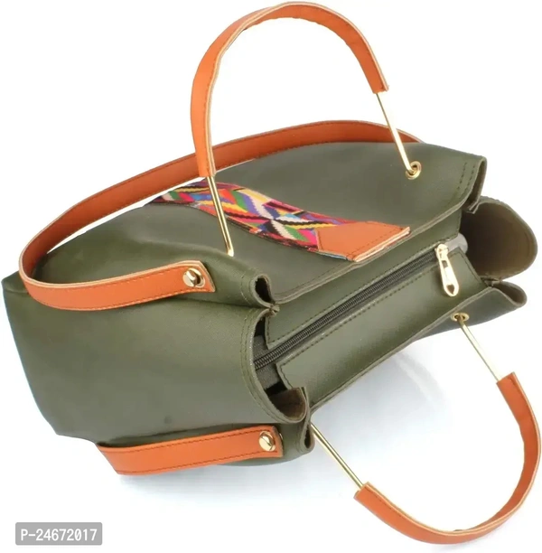 Classy Combo of 4 Solid PU Handbags For Women