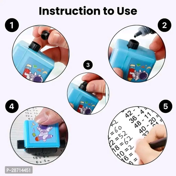 Digital Teaching Math Calculation Practice 2 Stamps For Kids Addition Subtractionnbsp;nbsp; (Multicolor)