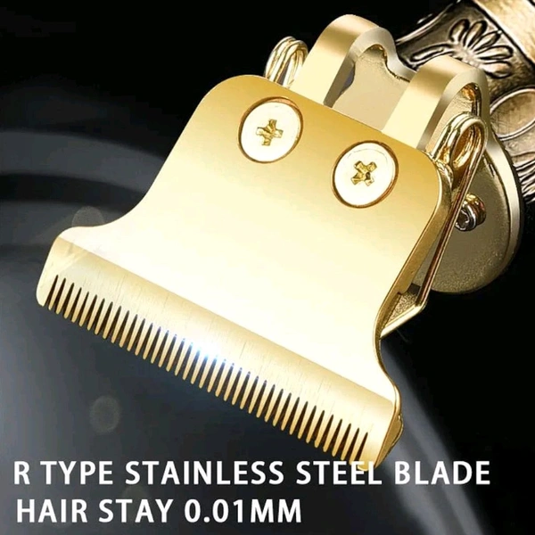Hair Trimmer For Men, Buddha Dragon Style T Shape Zero Gapped 4 Size 