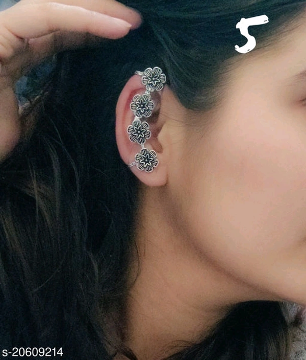 Oxidised Earcuff - oxidise