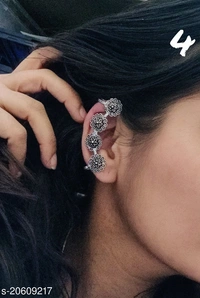 Oxidised Earcuff - oxidise