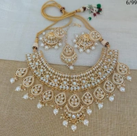 Necklace - green , grey, white, pink , olive