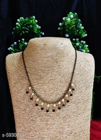Latest Mangalsutra - black, yes