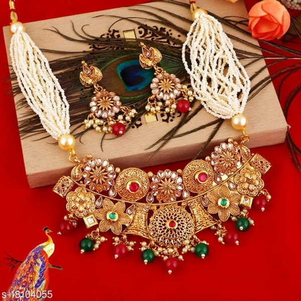 Heavy Kundan Bead Set - yes