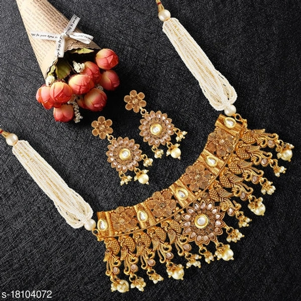 Heavy Kundan Bead Set - yes