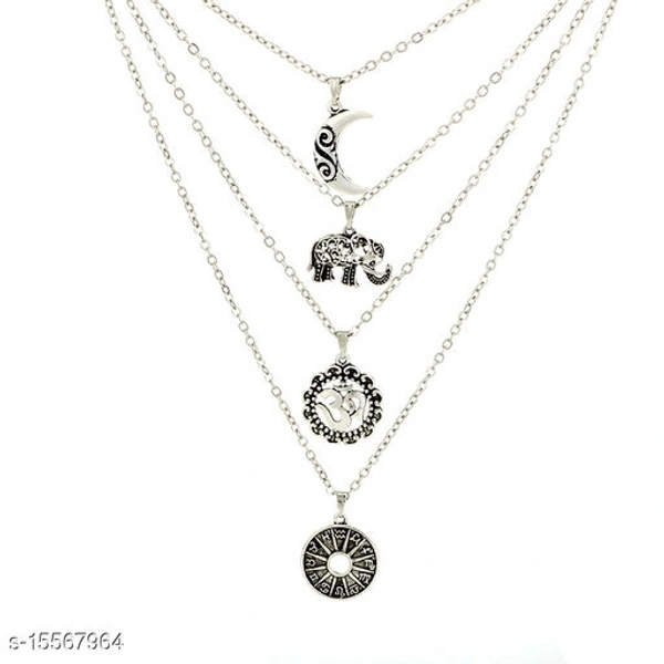 Layer Pendent Chain - silver, yes