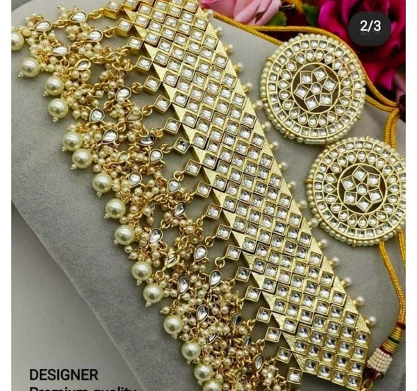 Mouni Roy Inspired Paachi Kundan Choker - all, yes