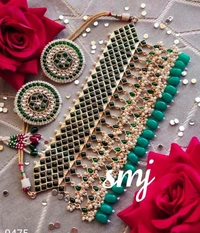 Mouni Roy Inspired Paachi Kundan Choker - all, yes