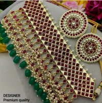 Mouni Roy Inspired Paachi Kundan Choker - all, yes