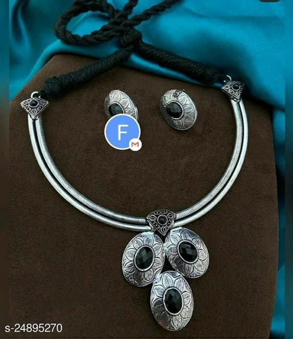 Silver Oxidised Jwellery - silver, yes