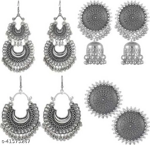 Combo Earrings  - silver, free