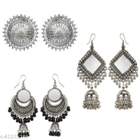 Combo Earrings  - silver, free