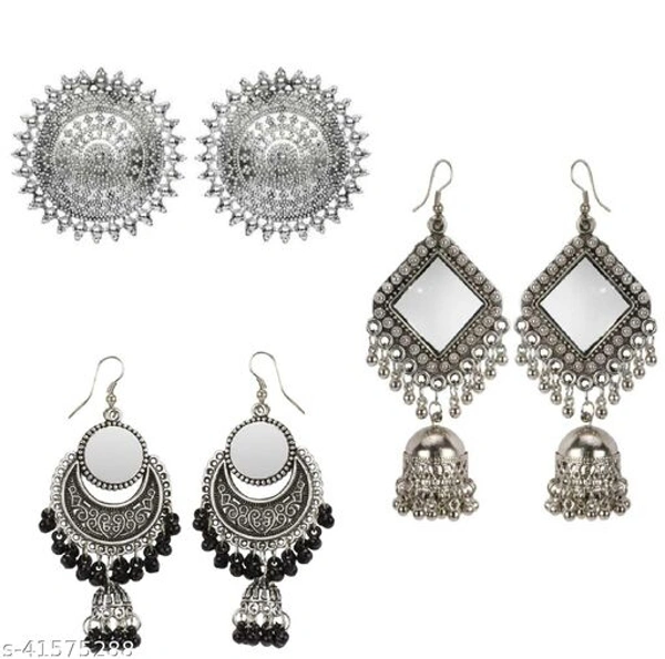 Combo Earrings  - silver, free