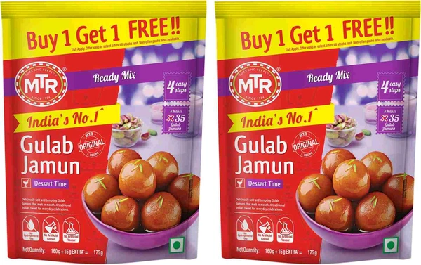 Mtr Gulab Jamun Mix 160gm (1+1)