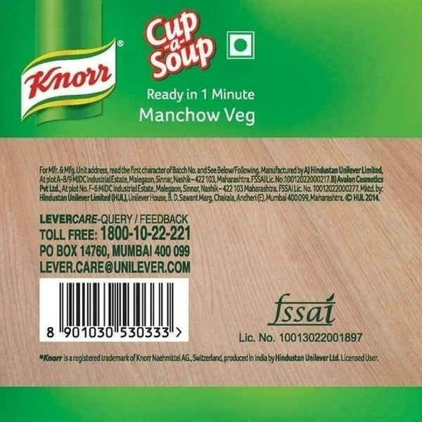 Knorr Manchow Veg Instant Cup-a-Soup 11 g