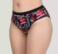 Cymrite cotton women hipster mid rise comfortable panty for girls, ladies, women combo pack of 3 Briefs Mo - XXXL