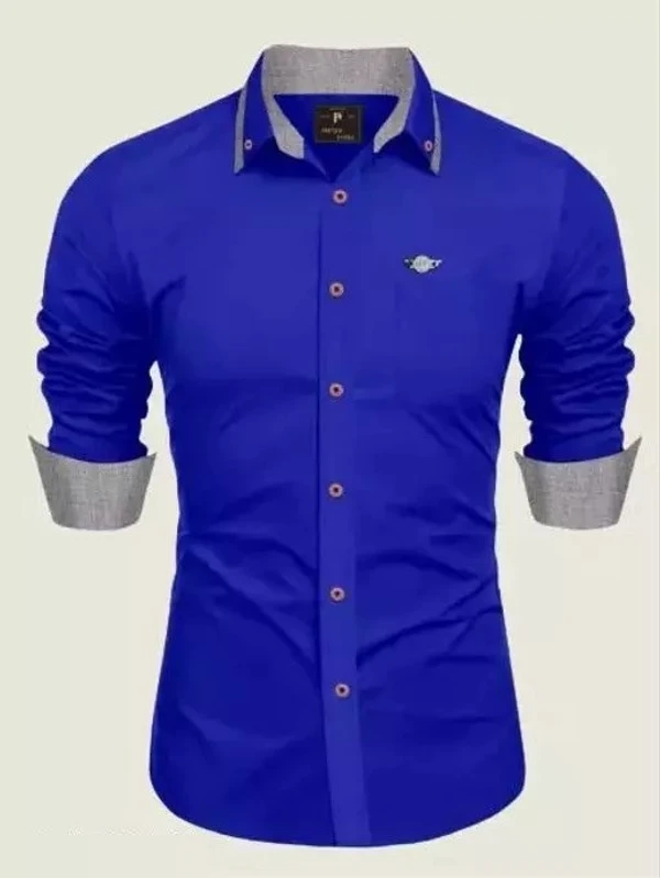 Men Casual Shirt Mo - XL