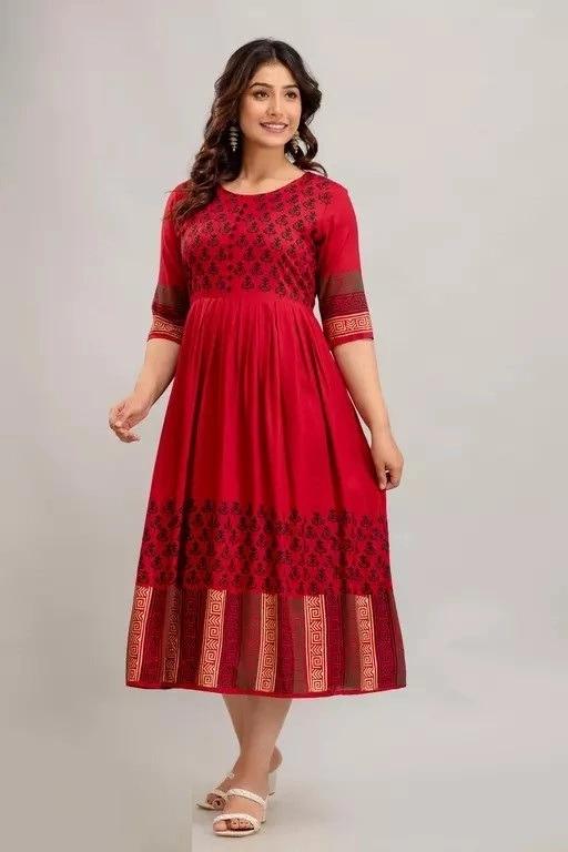 Meesho 4xl Size Kurtis Shop Now Moksh Co Ord Kesar Premium Rayon - Main Image