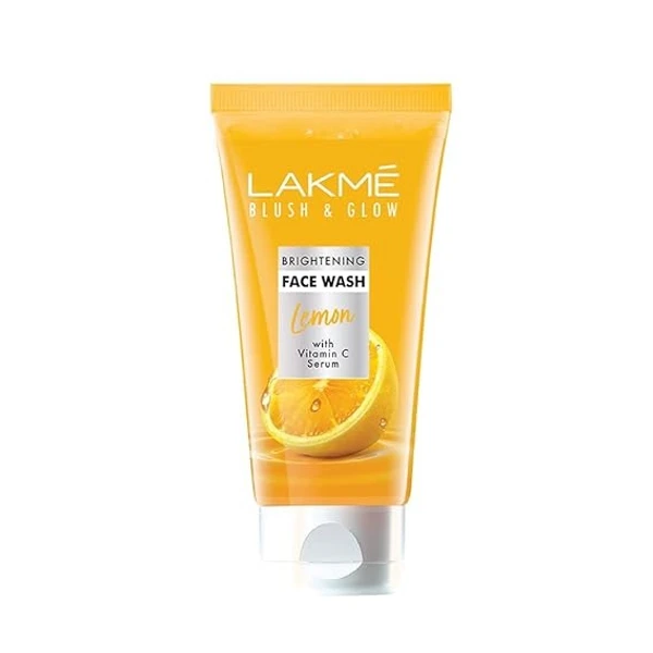 Lakmé Blush & Glow Facewash, Lemon Fresh, 100G An