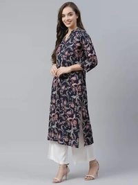 PATLANI Women's Cotton BLENED Full Stitched Kurti AN - XXL
