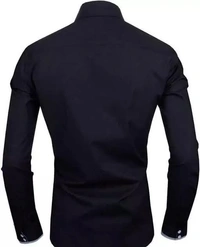 LEVONTA Men Regular Fit Solid, Self Design Casual Shirt Mo - XXL