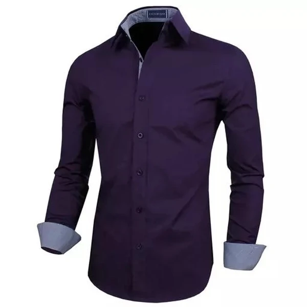 LEVONTA Men Regular Fit Solid, Self Design Casual Shirt - XXL