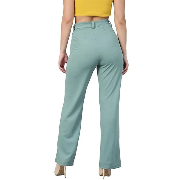 KOTTY Women Polyester Blend Solid Trousers An - 32