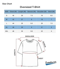 London Hills Women Printed Round Neck Oversized T-Shirt | Loose Fit Drop Shoulder T-Shirt Pack of 3 An - M