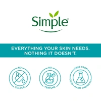 Simple Daily Skin Detox Clear Pore Facial Scrub 150 ml | For Oil Control & Smoother Skin | For Oily, Pimple-Prone & Spot-Prone Skin An