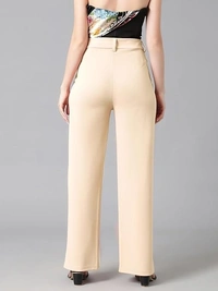 KOTTY Women's High Rise Cotton Blend Relaxed Fit An - 26
