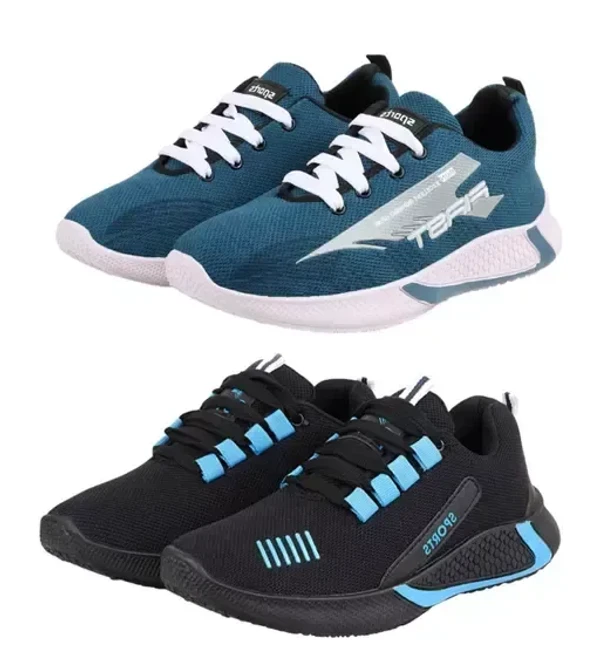 New Trendy Mens Sport Shoes combo pack of 2 Mo - IND-9