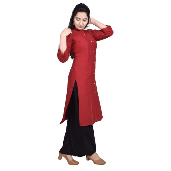 Mikayla Women's Cotton Regular Kurta AN - S