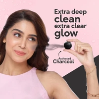 POND'S Pure Detox, Facewash, 100G, For Fresh, Glowing Skin, With Activated Charcoal, Daily Exfoliating & Brightening Cleanser, Pollution Clear Face Wash An