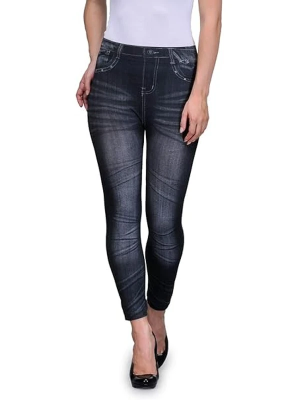 Jeans and Jegging for Women and Girl Black Plain An - L