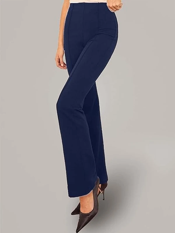 AUSK Womens Trousers || Trousers for Womens || Womens Pant Color-Navy Blue An - 30