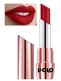 volo All In One Makeup Kit (1Pc Lipsticks,1 Eye Shadow,1 Eyeliner, 1 Kajal,) Set of 4 Pcs (Red) An
