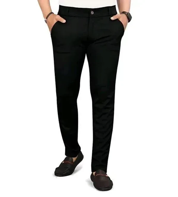 It's a double twill lycra stretchable pants for traveling, sports and daily. It's not Cotton formal Pant Mo - 34