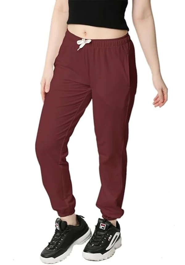 Wear Your Opinion Solid Women Joggers An - L