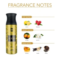 Ajmal Aurum Perfume Deodorant 200ml Body Spray Gift For Women An