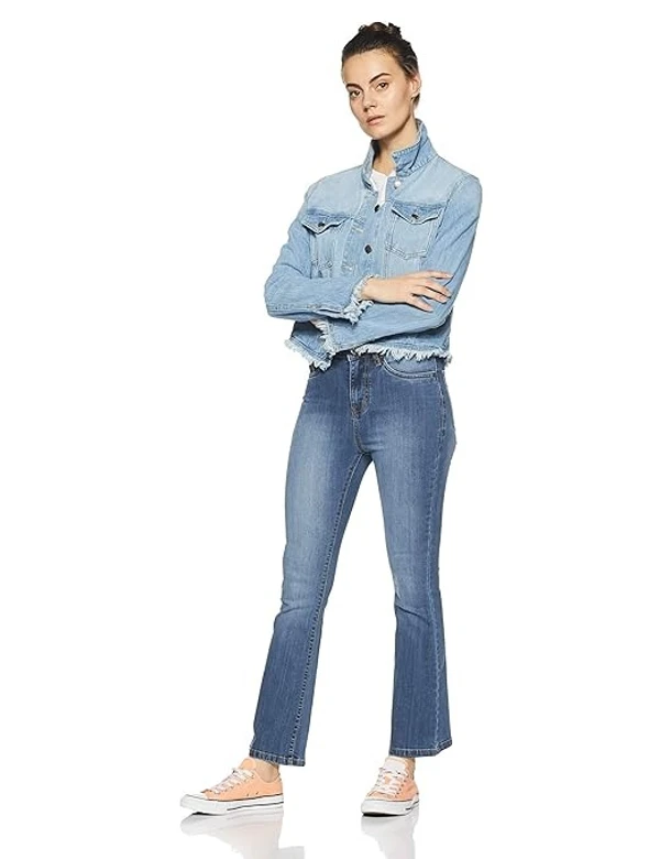 AKA CHIC Mid Rise Boot Cut Jeans An - 30