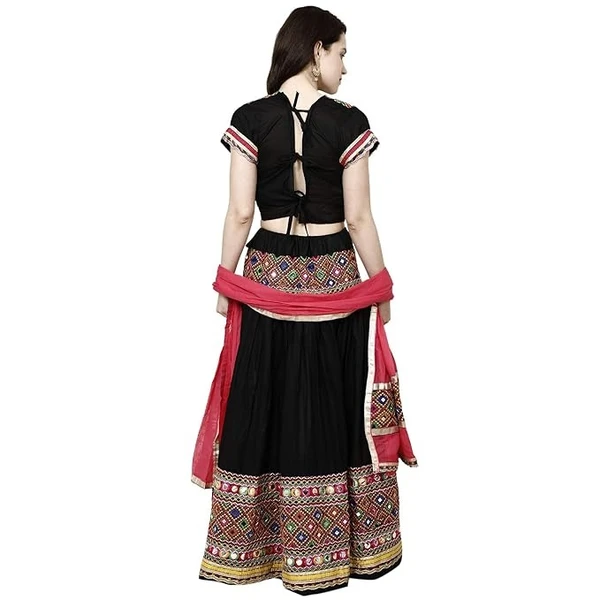 Prijam Women's Cotton Lehenga Choli Axn