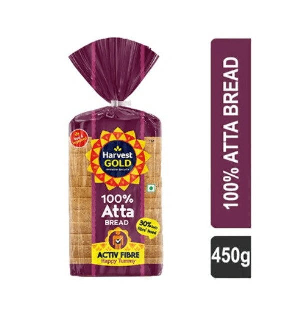 Harvest Gold 100% Atta Whole Wheat Bread