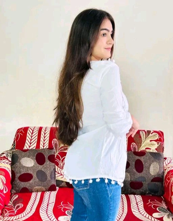 Fancy Partywear Women Tops & Tunics Mo - M